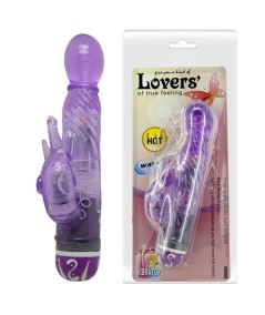 BAILE VIBRADOR MULTIVELOCIDAD CON ESTIMULADOR LILA