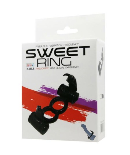 BAILE SWEET RING ANILLO DOBLE CON RABBIT DOBLE