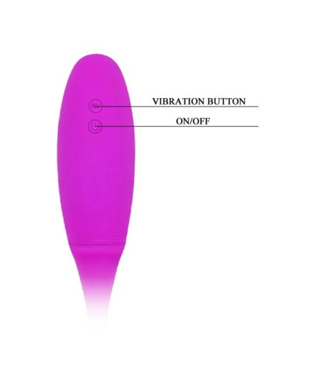 PRETTY LOVE SMART SNAKY VIBE VIBRADOR 2 MOTORES