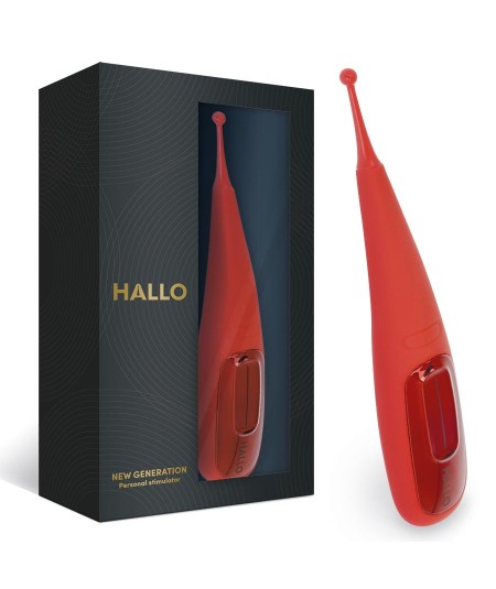 HALLO - FOCUS POTENTE VIBRADOR TOUCH ROJO