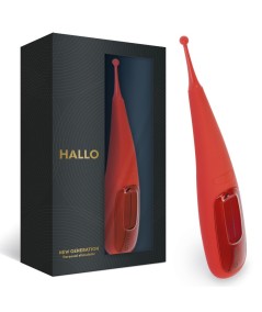 HALLO - FOCUS POTENTE VIBRADOR TOUCH ROJO