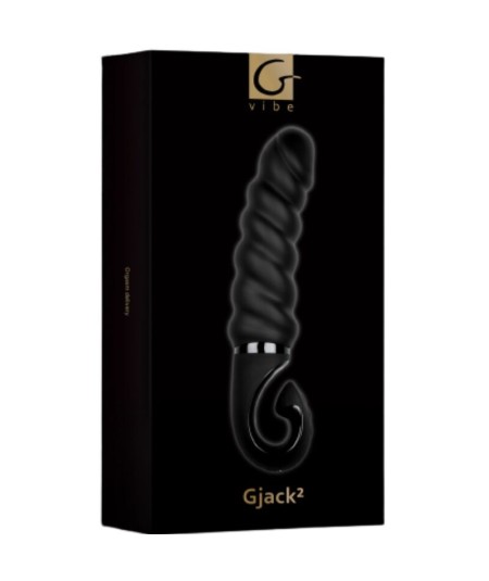 G-JACK 2 - DILDO VIBRADOR NEGRO