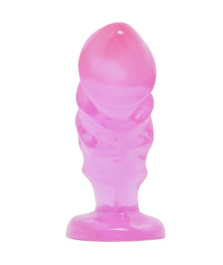 BAILE PLUG ANAL UNISEX CON VENTOSA ROSA