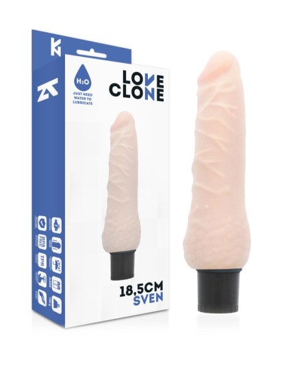 LOVECLONE SVEN SELF LUBRICATION VIBRADOR 18.5CM