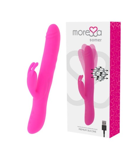 MORESSA SOMER VIBRADOR PREMIUM CON ROTACION MULTIPLE