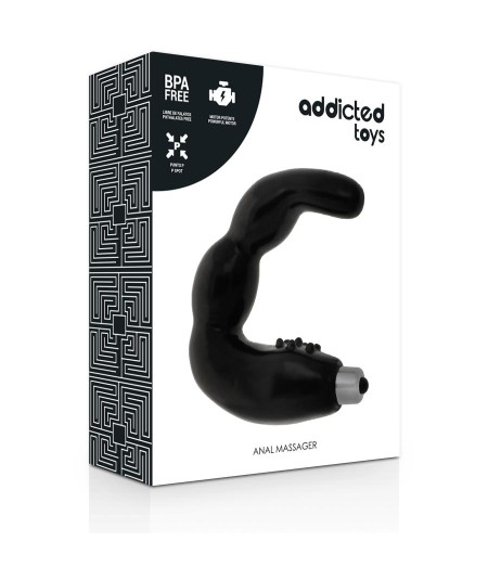 ADDICTED TOYS PROSTATE ANAL MASSAGER VIBRATION