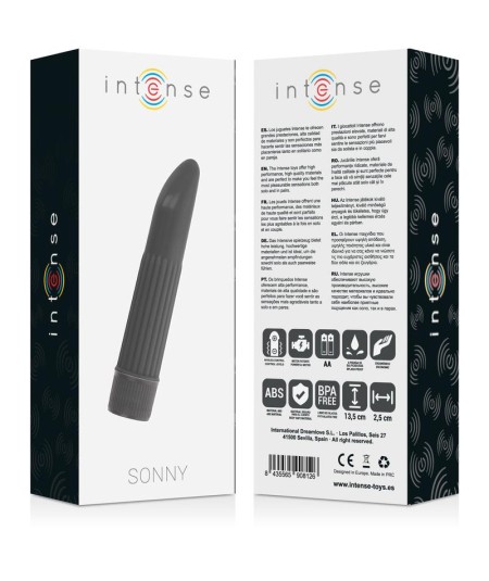 INTENSE SONNY VIBRADOR NEGRO