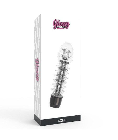 GLOSSY AXEL VIBRADOR NEGRO