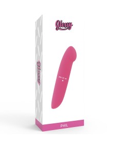 GLOSSY PHIL VIBRADOR ROSA