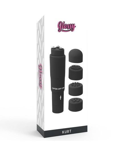 GLOSSY POCKET  KURT MASAJEADOR NEGRO