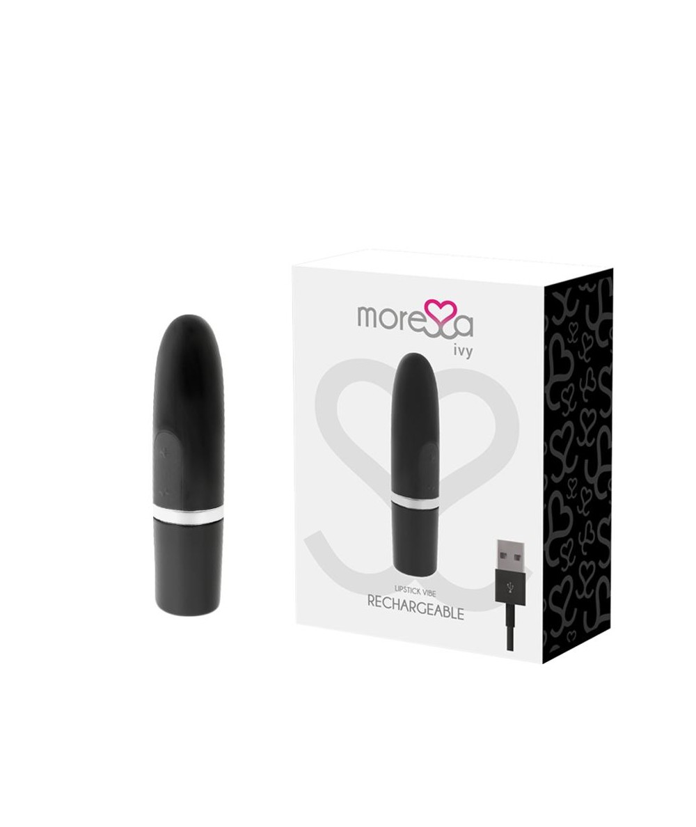 MORESSA IVY VIBRADOR ESTIMULADOR VIAJE NEGRO