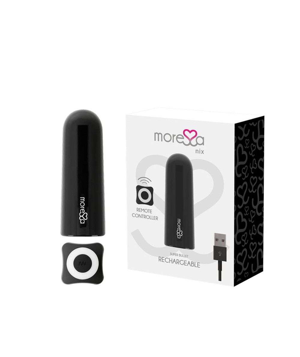 MORESSA NIX VIBRADOR CONTROL REMOTO NEGRO