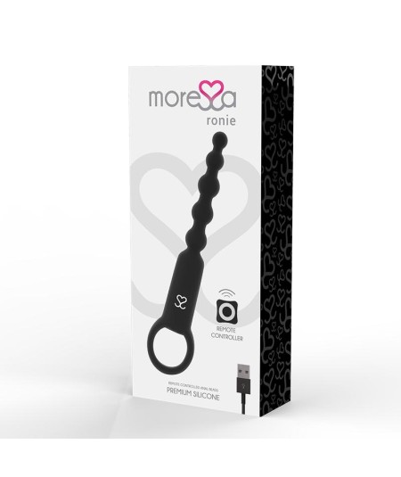 MORESSA RONIE CONTROL REMOTO PLACER ANAL NEGRO