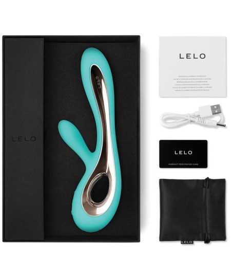 LELO - SORAYA 2 VIBRADOR RABBIT AQUA