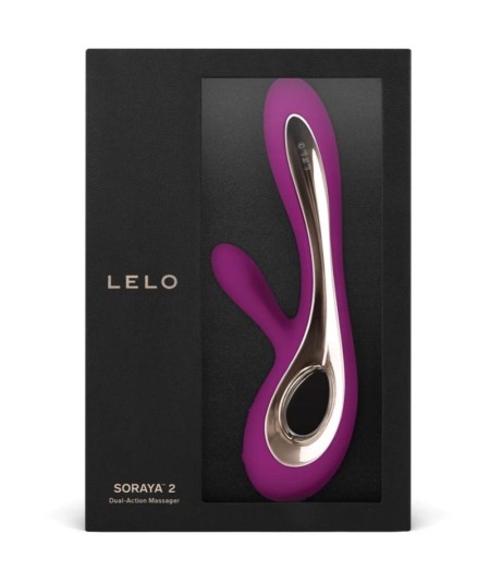 LELO SORAYA 2 VIBRADOR RABBIT DEEP ROSE