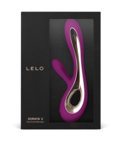 LELO SORAYA 2 VIBRADOR RABBIT DEEP ROSE