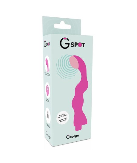 G-SPOT- GEORGE VIBRADOR PUNTO G ROSA CHICLE