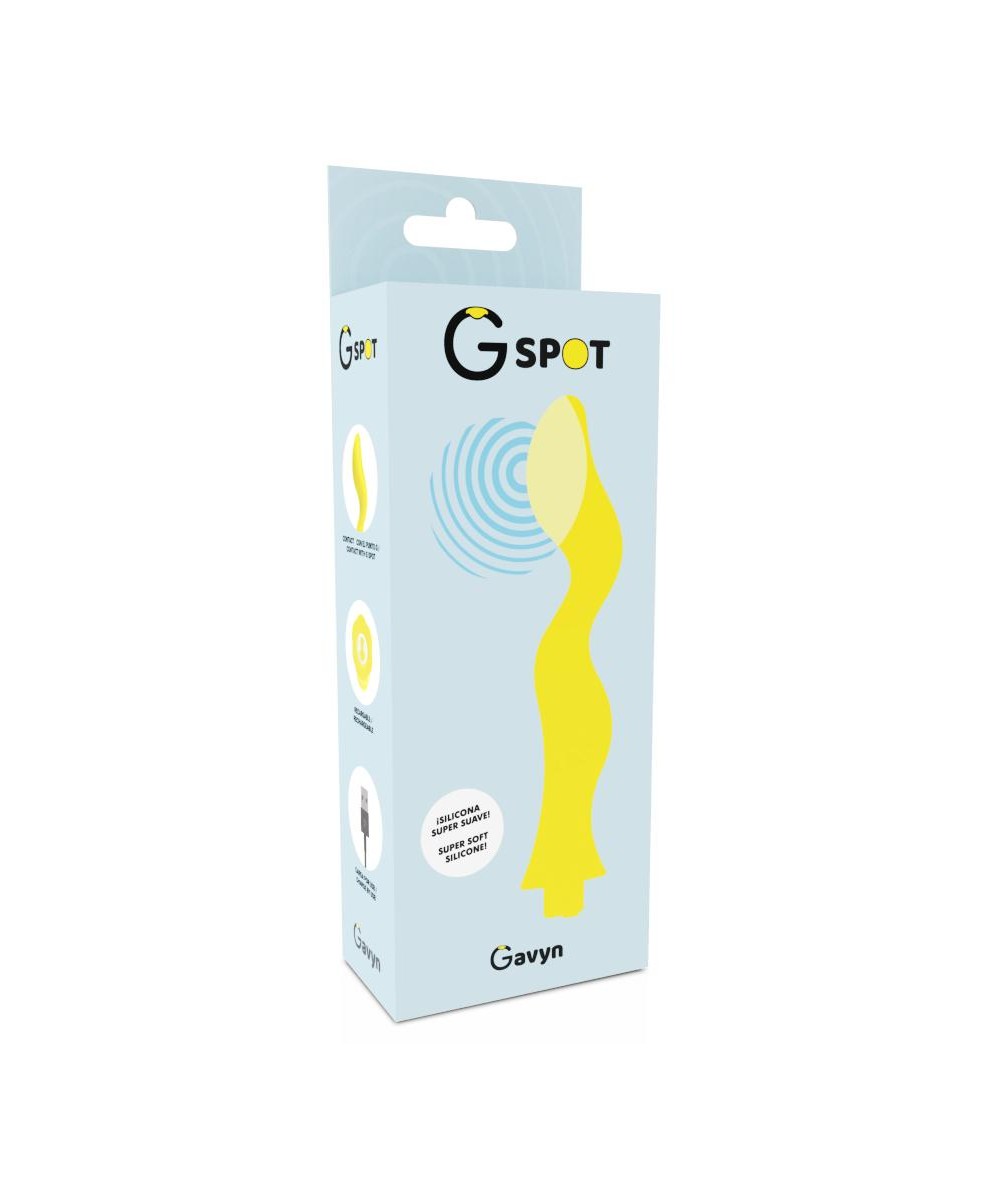 G-SPOT-  GAVYN VIBRADOR PUNTO G AMARILLO