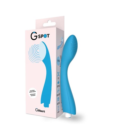 G-SPOT- GYLBERT VIBRADOR AZUL TURQUESA