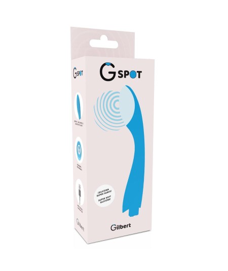 G-SPOT- GYLBERT VIBRADOR AZUL TURQUESA