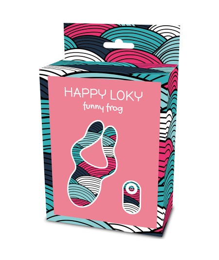 HAPPY LOKY - FUNNY FROG MULTI VIBRADOR CONTROL REMOTO