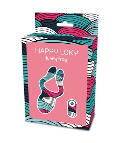 HAPPY LOKY - FUNNY FROG MULTI VIBRADOR CONTROL REMOTO