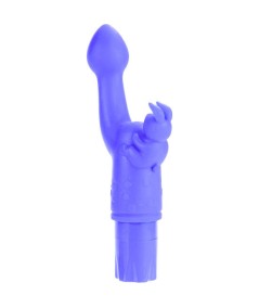 SILICONE CONEJITO VIBRADOR KISS LILA