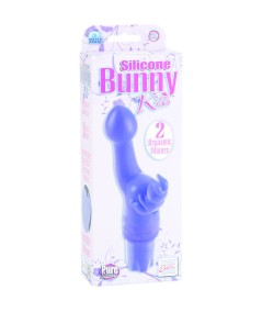 SILICONE CONEJITO VIBRADOR KISS LILA