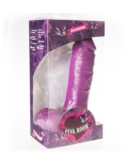 PINK ROOM ANTON DILDO REALISTICO LILA 21.5 CM