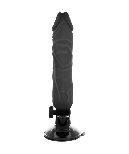 BASECOCK REALISTIC VIBRADOR CONTROL REMOTO NEGRO 20CM