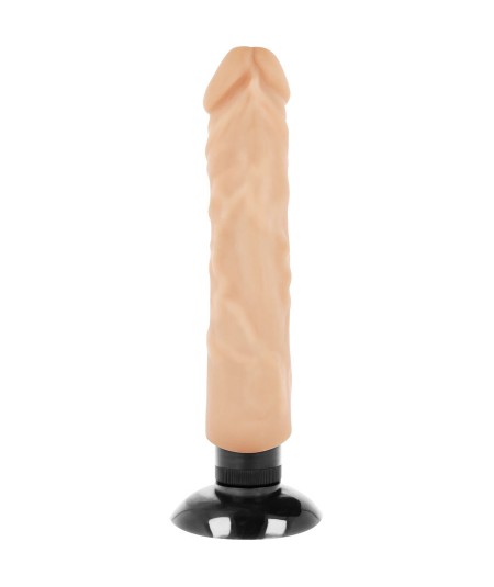 BASECOCK REALISTIC VIBRADOR 2-1 NATURAL 20CM