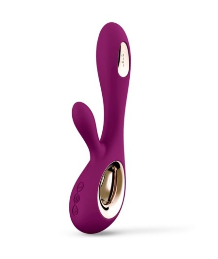 LELO SORAYA WAVE VIBRADOR RABBIT DEEP ROSE