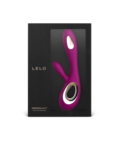 LELO SORAYA WAVE VIBRADOR RABBIT DEEP ROSE