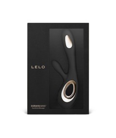 LELO SORAYA WAVE VIBRADOR RABBIT NEGRO