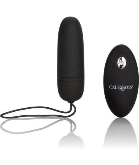 CALEX HUEVO VIBRADOR DE SILICONA CON MANDO NEGRO