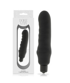 DOLCE VITA - GENIUS VIBRADOR SILICONA NEGRO