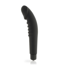 DOLCE VITA - REALISTIC  PLEASURE VIBRADOR SILICONA NEGRO