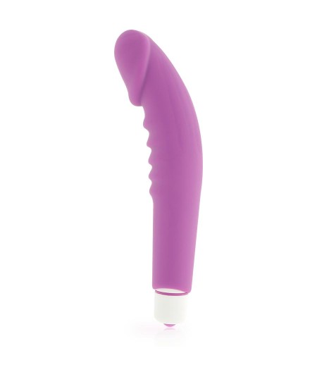 DOLCE VITA - REALISTIC  PLEASURE VIBRADOR SILICONA LILA