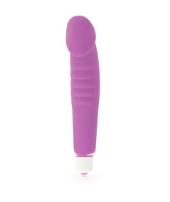 DOLCE VITA - REALISTIC  PLEASURE VIBRADOR SILICONA LILA