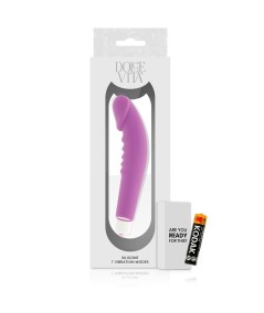 DOLCE VITA - REALISTIC  PLEASURE VIBRADOR SILICONA LILA