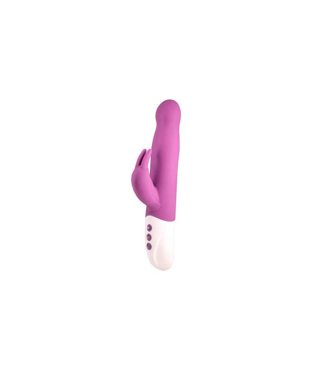 SEVENCREATIONS EUPHORIC VIBRADOR CONEJITO CON ROTACIÓN LILA