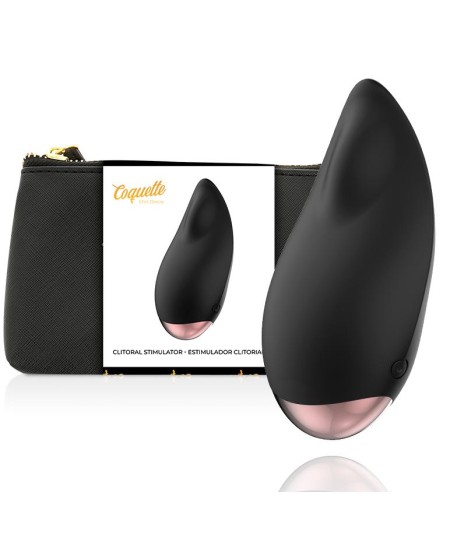 COQUETTE CHIC DESIRE ESTIMULADOR CLÍTORIS NEGRO / GOLD GOTA