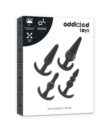 ADDICTED TOYS SET 4 PLUGS ANALES