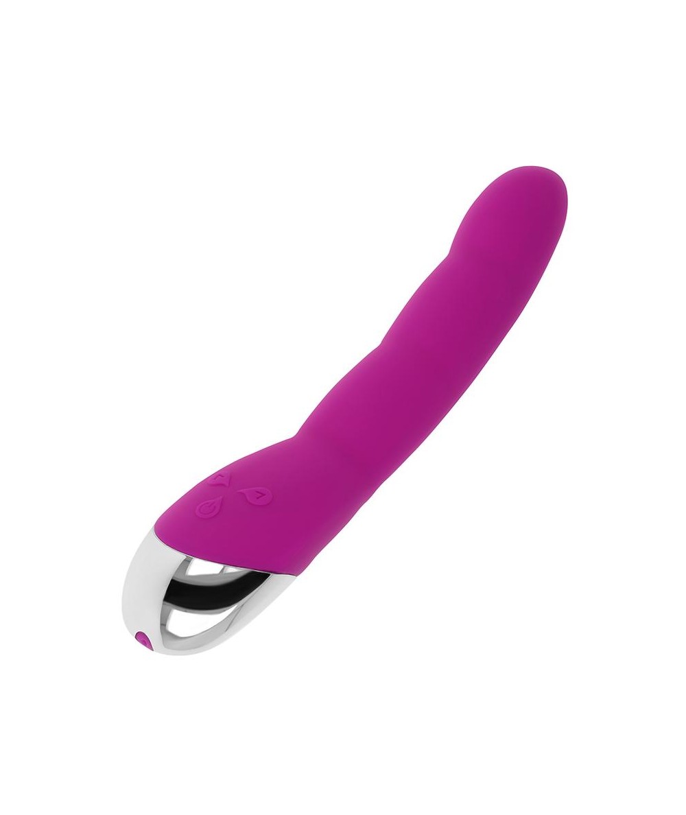 OHMAMA VIBRADOR 6 MODOS Y 6 VELOCIDADES LILA 21.5 CM