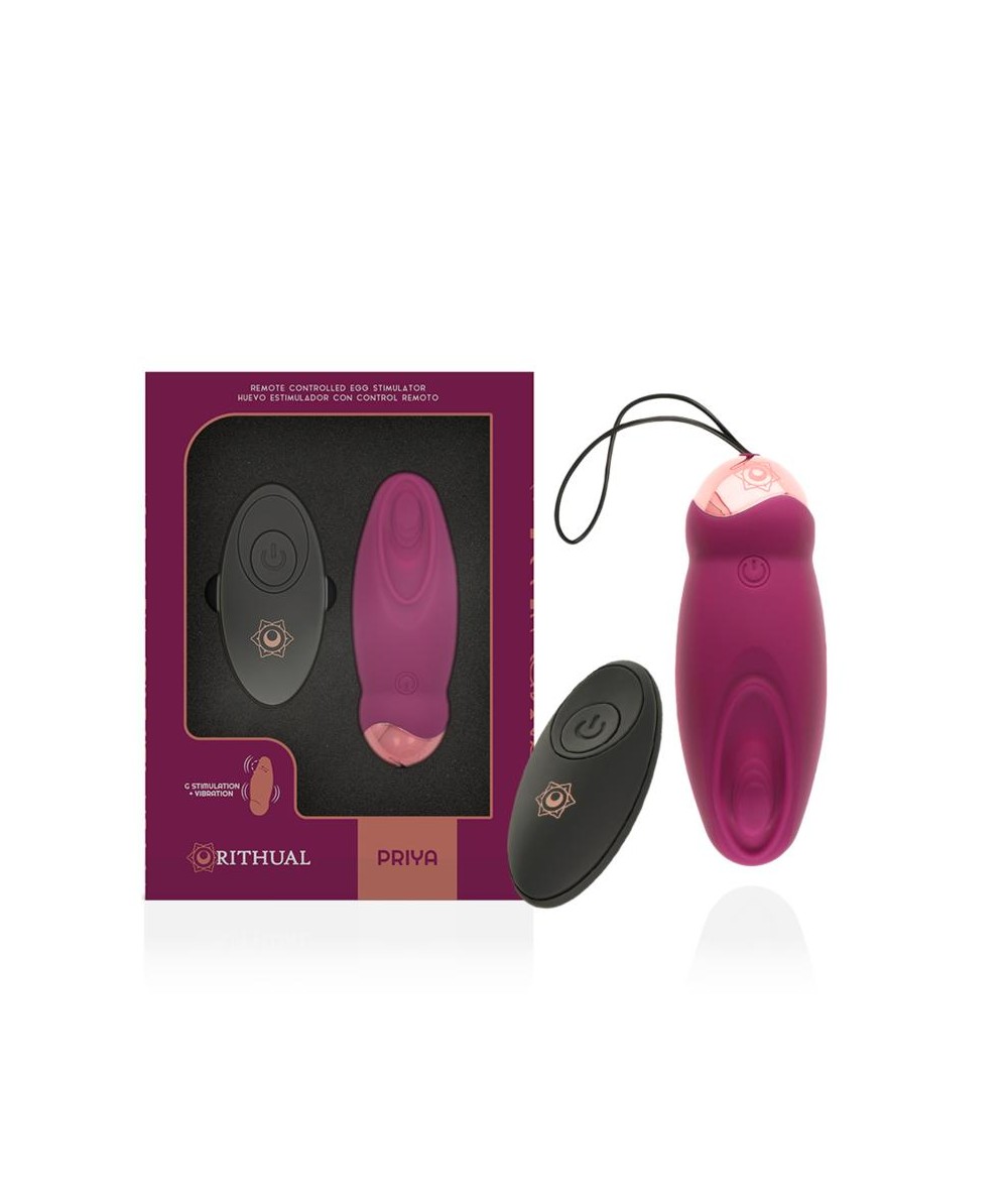 RITHUAL PRIYA HUEVO CONTROL REMOTO G-SPOT + VIBRACIÓN