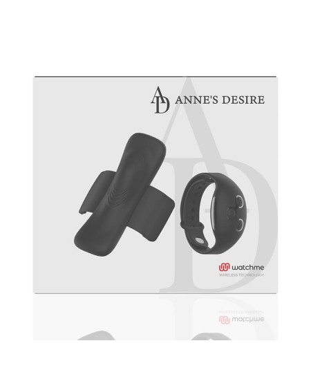 ANNE'S DESIRE - PANTY PLEASURE TECNOLOGÍA WATCHME NEGRO