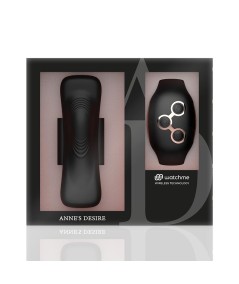 ANNE'S DESIRE - PANTY PLEASURE TECNOLOGÍA WATCHME NEGRO/GOLD