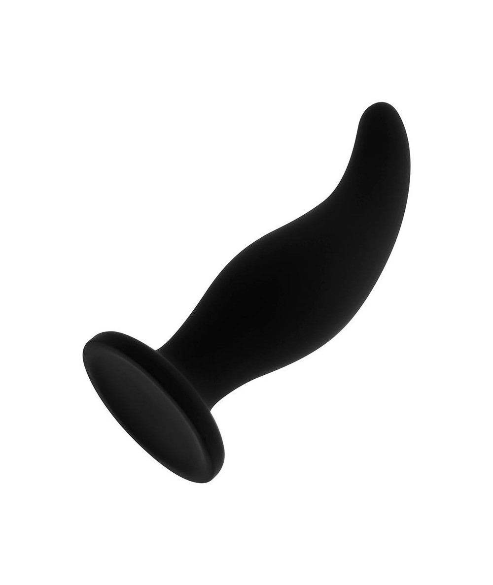 OHMAMA PLUG ANAL SILICONA CURVADO PUNTO P 12 CM