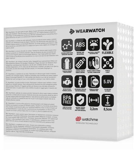 WEARWATCH VIBRADOR DUAL TECHNOLOGY WATCHME AÑIL / AZABACHE