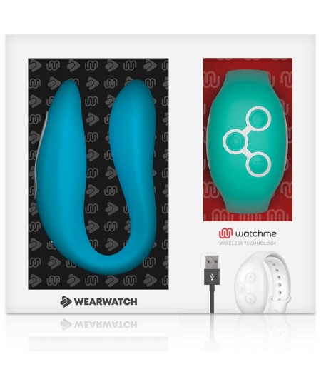 WEARWATCH VIBRADOR DUAL TECHNOLOGY WATCHME AÑIL /AGUA MARINA